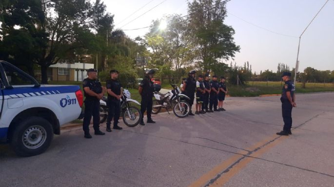 La Policía realizó un "operativo de saturación preventiva" en barrio Vista Verde
