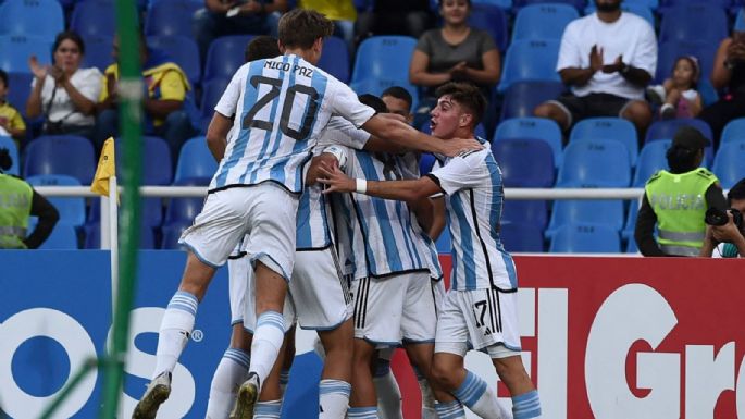 Argentina le ganó a Perú y espera un favor de Brasil para seguir en el Sudamericano