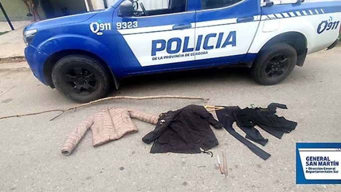 Cinco detenidos en Villa María por ilícitos contra la propiedad