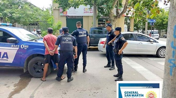 Cinco detenidos en Villa María por ilícitos contra la propiedad