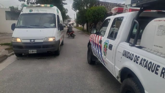 Un menor sufrió quemaduras en sus miembros inferiores