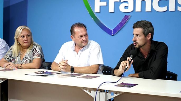 Presentaron el Festival de Peñas en San Francisco y Las Varillas