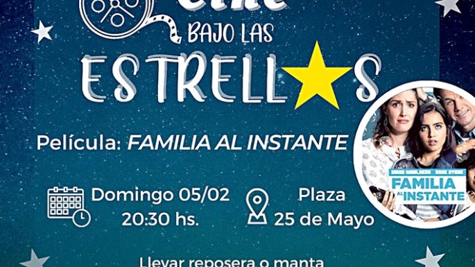 Cine en la plaza