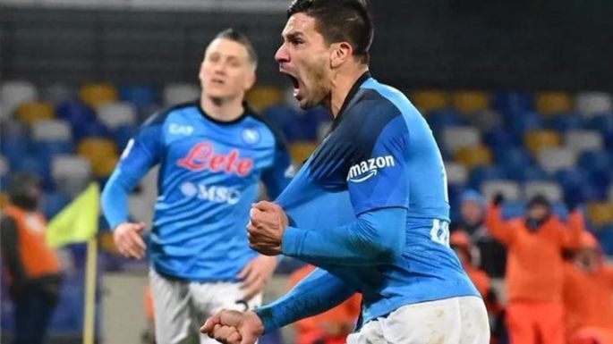 Simeone le dio la victoria al Napoli sobre la Roma de Dybala