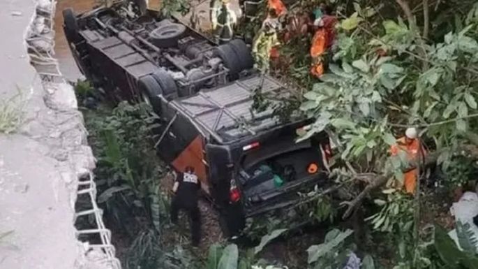 Son siete los muertos, cinco de ellos argentinos, por el trágico accidente en Brasil