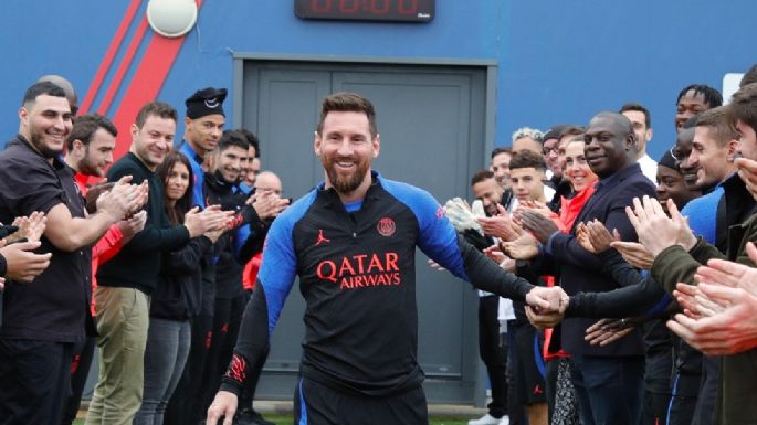 Messi recibió aplausos en su regreso al PSG