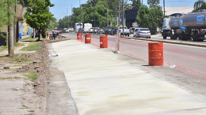 Piden precaución para circular por avenida Perón