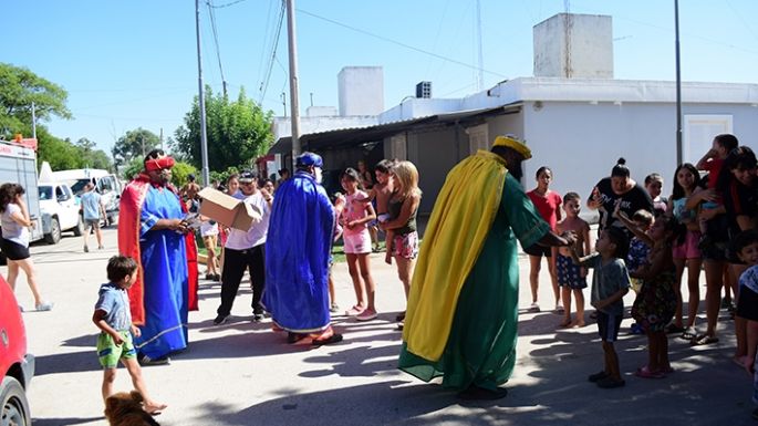 Los Reyes pasaron por la ciudad