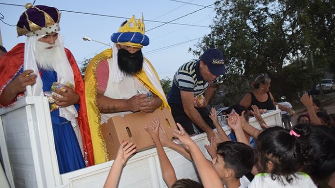 Los Reyes Magos dibujaron las sonrisas
