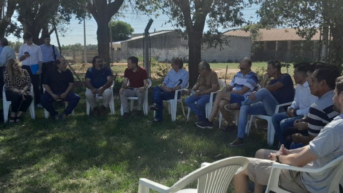 Bahillo se reunió con productores del cinturón verde de la ciudad