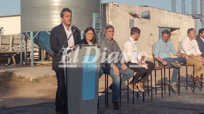 Sergio Massa presentó el programa Impulso Tambero en Villa María