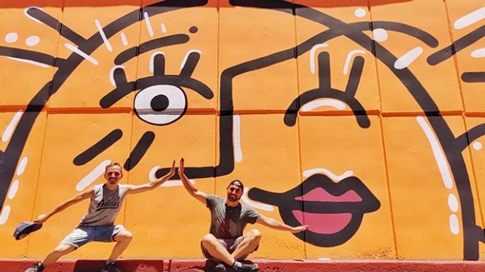 Arte en colores para transmitir