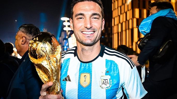 Scaloni fue nombrado el mejor entrenador de un seleccionado