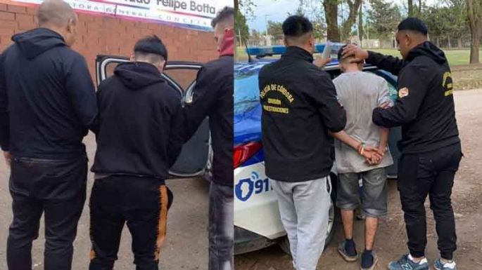 Aprehendieron a otros dos jóvenes en barrio Las Acacias