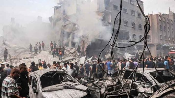 Bombardeos devastan Gaza