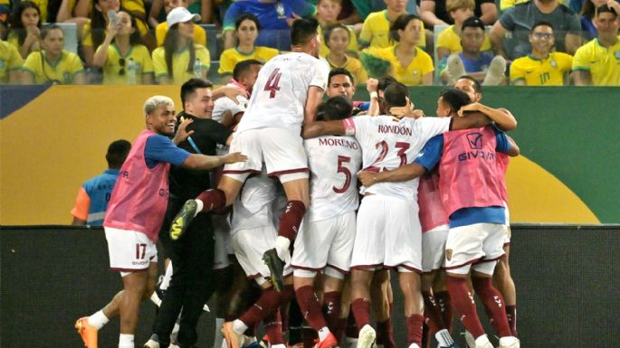 Venezuela hizo historia: le empató a Brasil como visitante