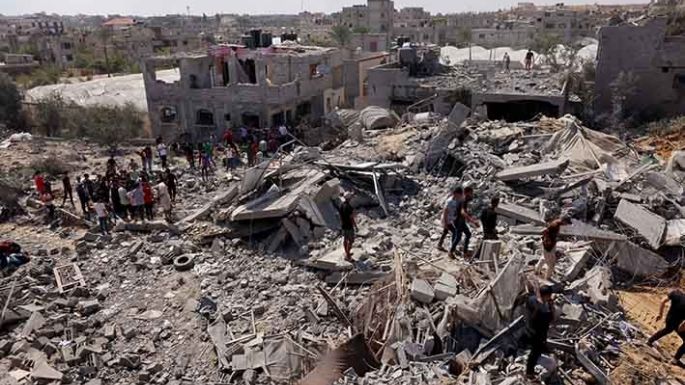 Aprestan ofensiva terrestre contra Hamás en Gaza