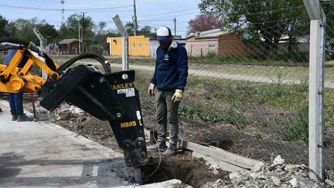 Construyen un depósito para el Centro Comercial
