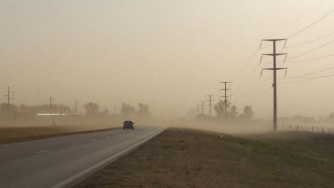 Córdoba: alertan por ráfagas y disminución de visibilidad en rutas