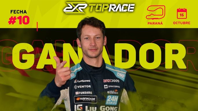 El cordobés Ciarrocchi es el dueño del Top Race V6