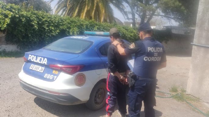 Fue sorprendido cuando robaba una rueda y terminó detenido