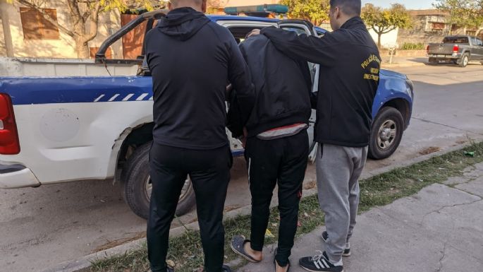 Detuvieron a un joven de 19 años por lesiones y amenazas con un arma