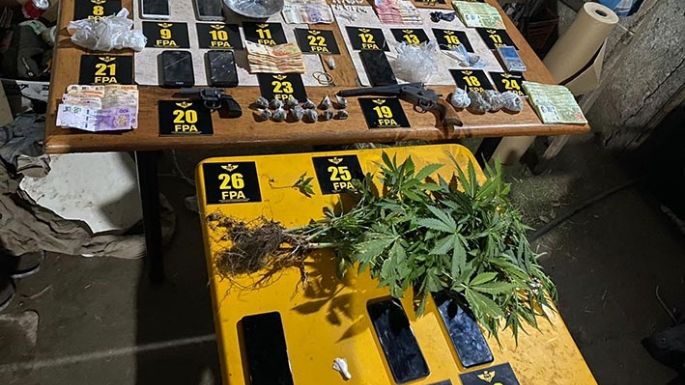 Les secuestraron cocaína y marihuana