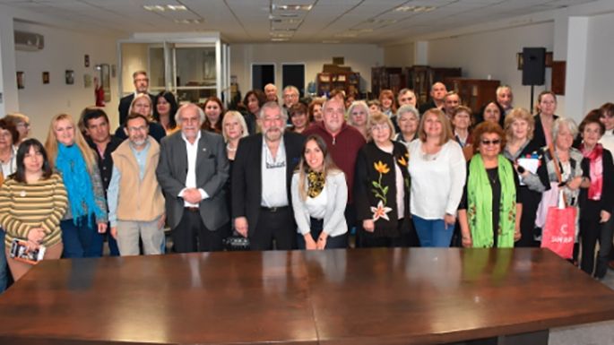 Cuatro representantes de la SADE local en  la Comisión Nacional