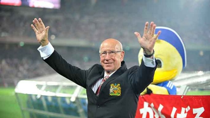 Murió Bobby Charlton, la  leyenda del fútbol inglés