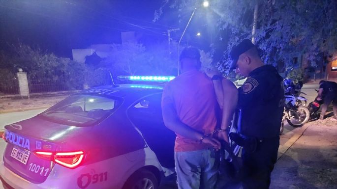 Evitó un control policial e intentó huir, pero terminó detenido