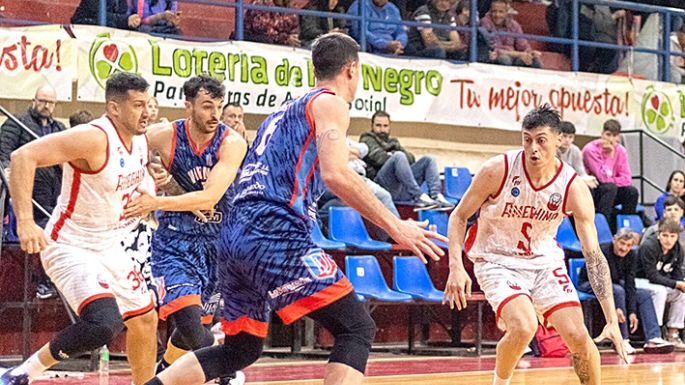Gran debut de Ameghino en el sur
