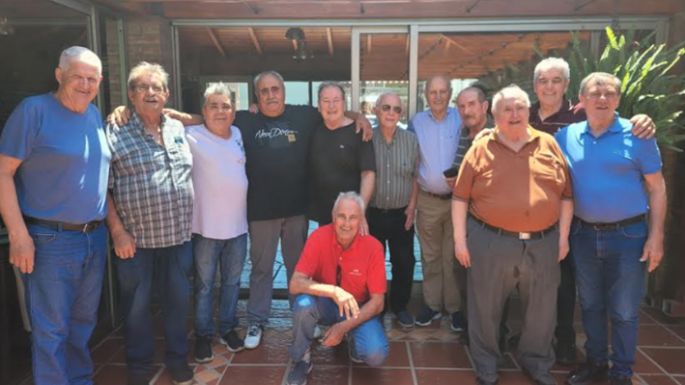 Ricardo Depaoli festejó con todos