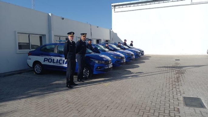 La Departamental de la Policía incorporó 5 nuevas unidades