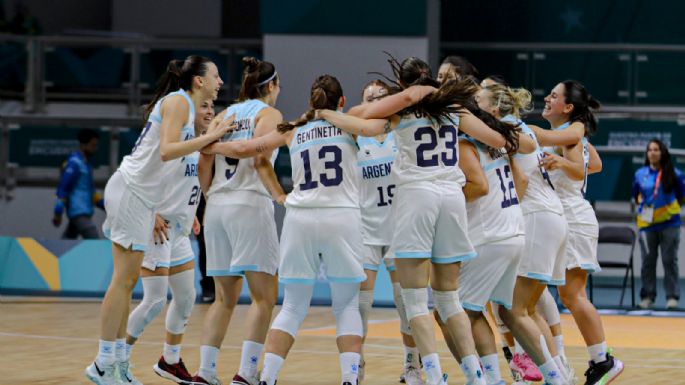 Histórico: el seleccionado femenino de básquet se metió en semifinales