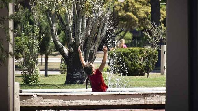 Una fuente para el calor