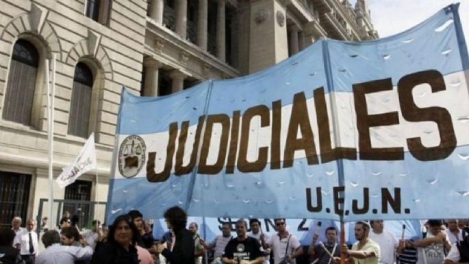 Judiciales, con un paro y movilización