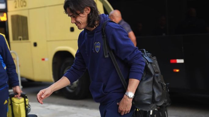Boca llegó a San Pablo con plantel completo