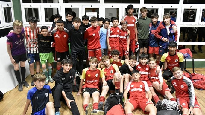 Los pibes locales ya conocen sus partidos