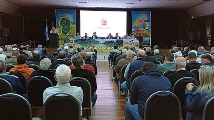 Consorcistas de toda la provincia en el encuentro por el Día del Camino