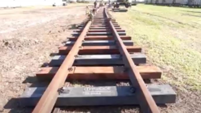 Una PyME cordobesa desarrolló durmientes sintéticos para vías ferroviarias