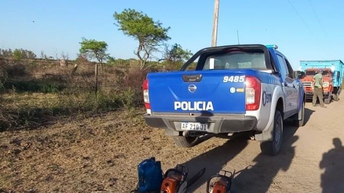 Detuvieron a tres hombres por incendiar bosque nativo
