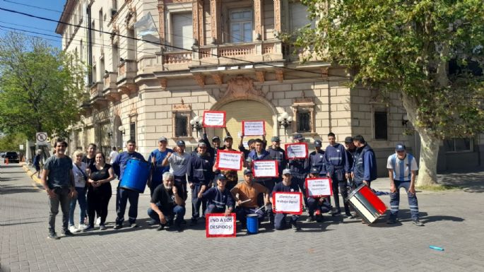 Barrenderos reclamaron por la reincorporación de trabajadores despedidos y por sueldos dignos