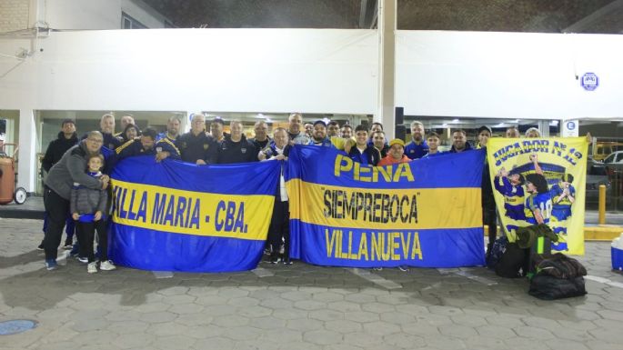 Hinchas locales de Boca, a Río de Janeiro y en colectivo