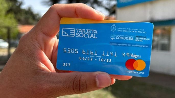 Este lunes se acredita el monto de la Tarjeta Social