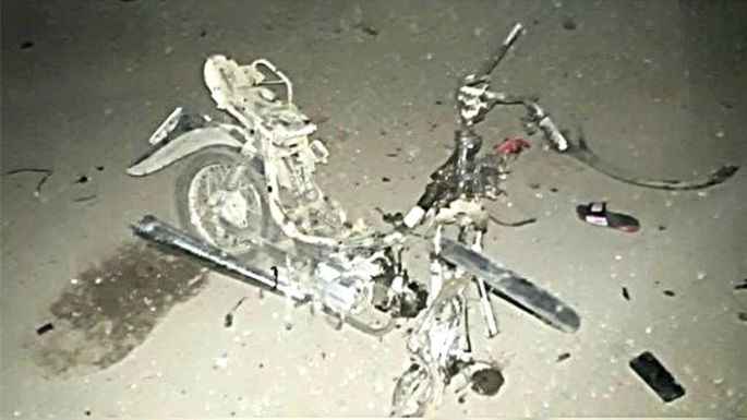 Perdió la vida una mujer al chocar una moto contra un utilitario