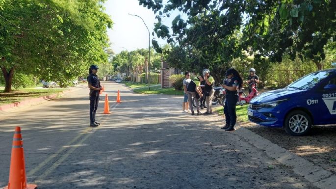 Secuestraron más de 30 motos y un automóvil tras controles preventivos