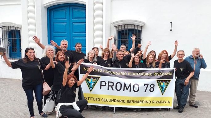 La Promo 78 del Riva, rumbo a Salta