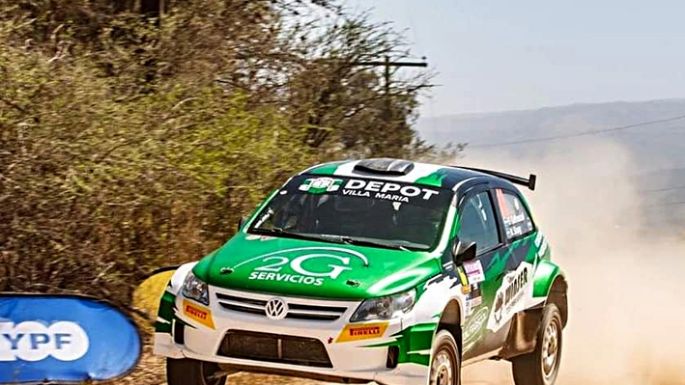 Germán Galfrascoli fue  segundo en Villa Dolores