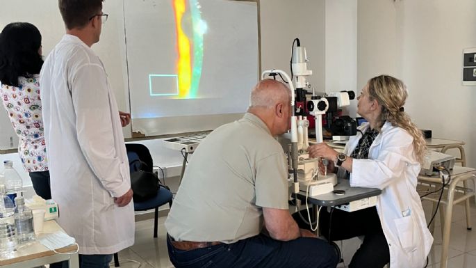 Un hombre recuperó gran parte de la vista gracias al trabajo de Óptica de la UNVM