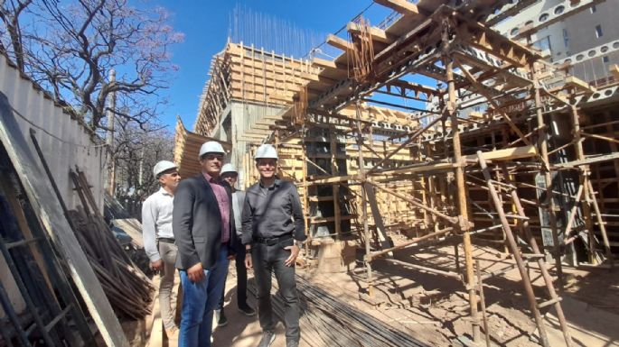 Gill y Graglia recorrieron las obras Procrear